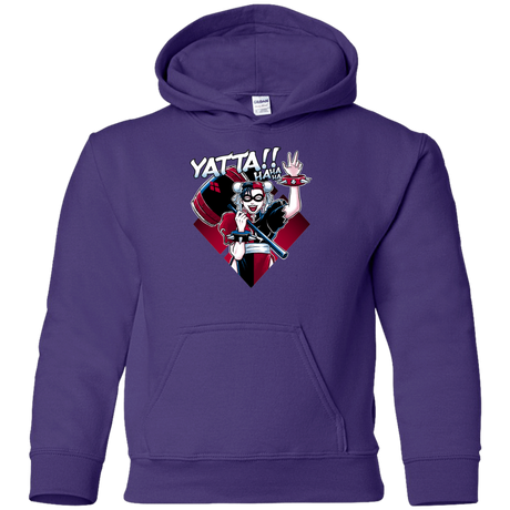 Sweatshirts Purple / YS Harley Yatta Youth Hoodie