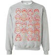 Sweatshirts Sport Grey / Small Harry Potter line heads Crewneck Sweatshirt