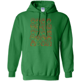 Sweatshirts Irish Green / Small Harry Potter line heads Pullover Hoodie