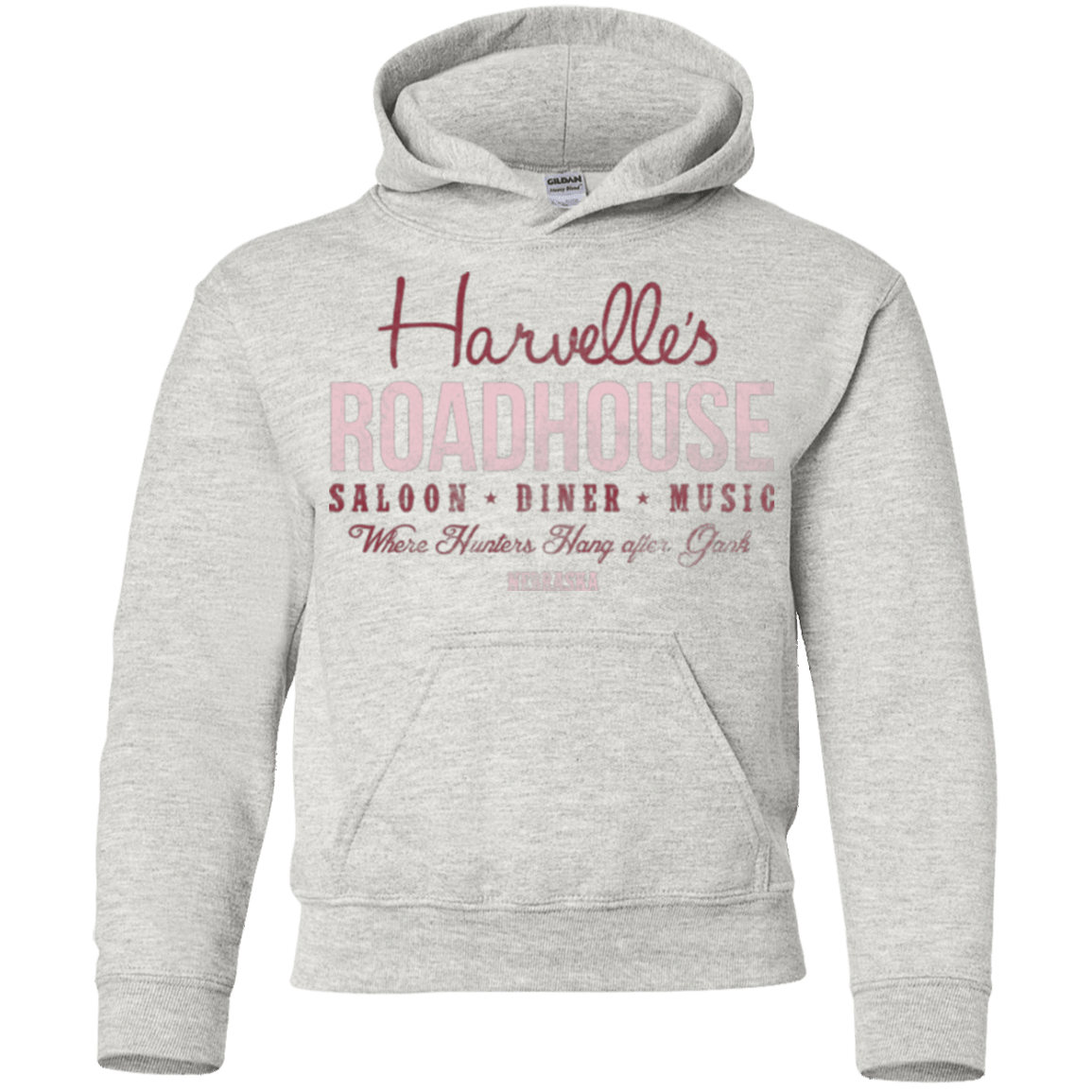 Sweatshirts Ash / YS Harvelle's Roadhouse Youth Hoodie
