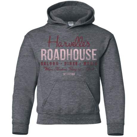 Sweatshirts Dark Heather / YS Harvelle's Roadhouse Youth Hoodie
