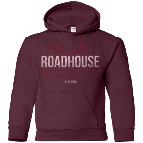Sweatshirts Maroon / YS Harvelle's Roadhouse Youth Hoodie