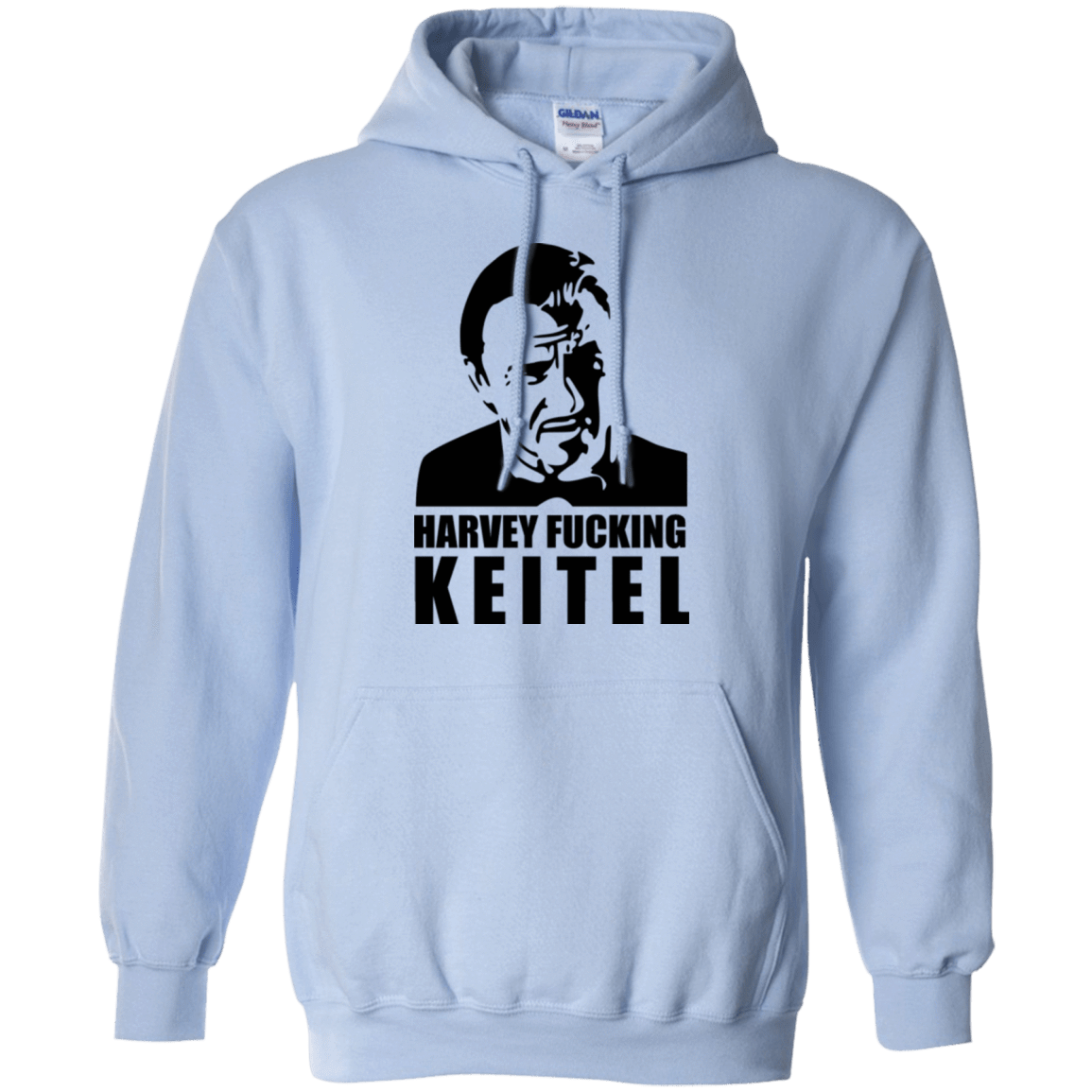Sweatshirts Light Blue / Small Harvey fucking Keitel Pullover Hoodie