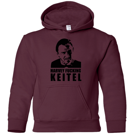 Sweatshirts Maroon / YS Harvey fucking Keitel Youth Hoodie