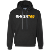 Sweatshirts Black / Small Hashtag Premium Fleece Hoodie