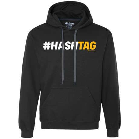 Sweatshirts Black / Small Hashtag Premium Fleece Hoodie