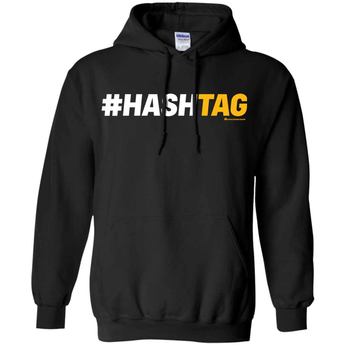 Sweatshirts Black / Small Hashtag Pullover Hoodie