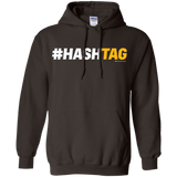 Sweatshirts Dark Chocolate / Small Hashtag Pullover Hoodie
