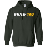 Sweatshirts Forest Green / Small Hashtag Pullover Hoodie