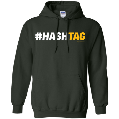Sweatshirts Forest Green / Small Hashtag Pullover Hoodie