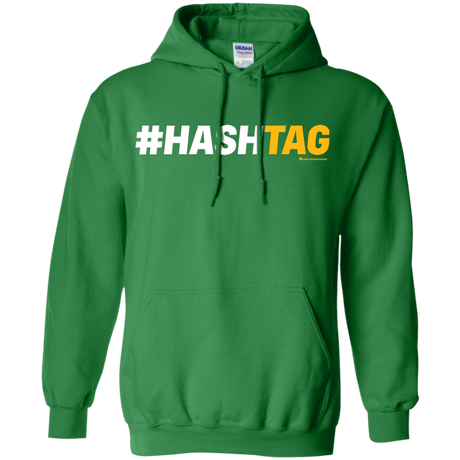 Sweatshirts Irish Green / Small Hashtag Pullover Hoodie