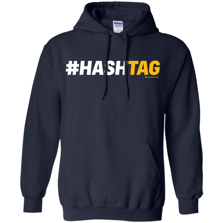 Sweatshirts Navy / Small Hashtag Pullover Hoodie