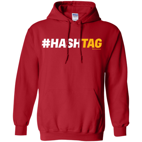 Sweatshirts Red / Small Hashtag Pullover Hoodie