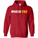 Sweatshirts Red / Small Hashtag Pullover Hoodie