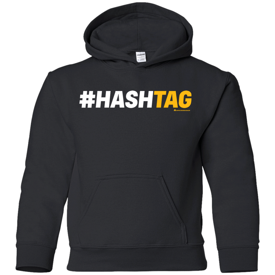 Sweatshirts Black / YS Hashtag Youth Hoodie