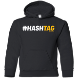 Sweatshirts Black / YS Hashtag Youth Hoodie
