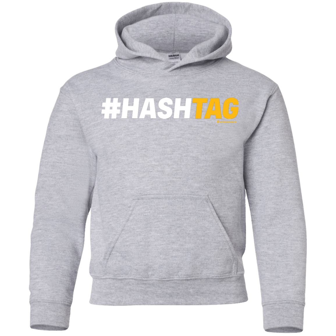 Sweatshirts Sport Grey / YS Hashtag Youth Hoodie