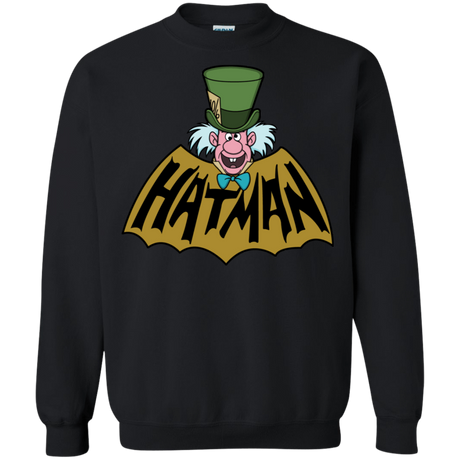 Sweatshirts Black / S Hatman Crewneck Sweatshirt