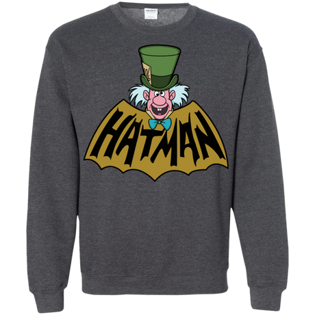 Sweatshirts Dark Heather / S Hatman Crewneck Sweatshirt