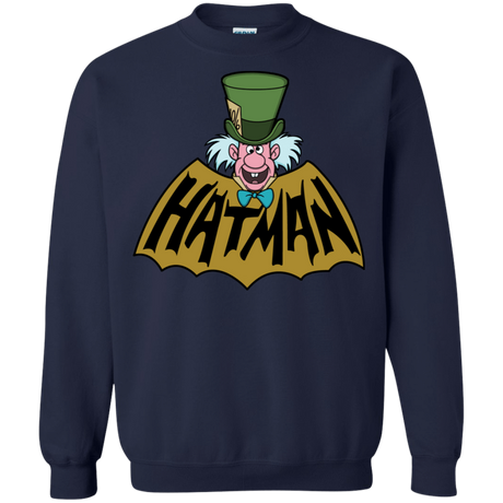 Sweatshirts Navy / S Hatman Crewneck Sweatshirt