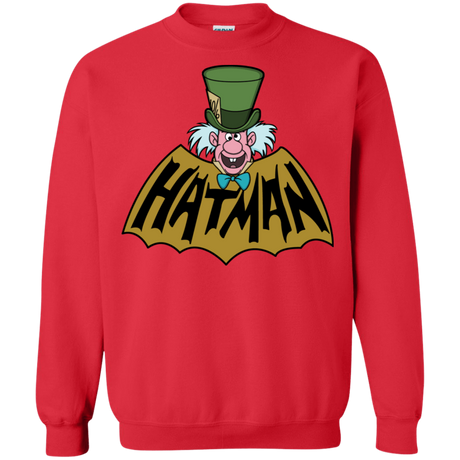 Sweatshirts Red / S Hatman Crewneck Sweatshirt