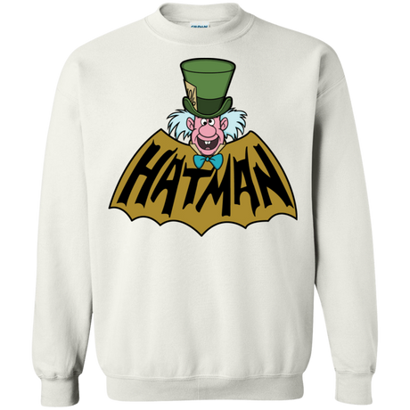 Sweatshirts White / S Hatman Crewneck Sweatshirt