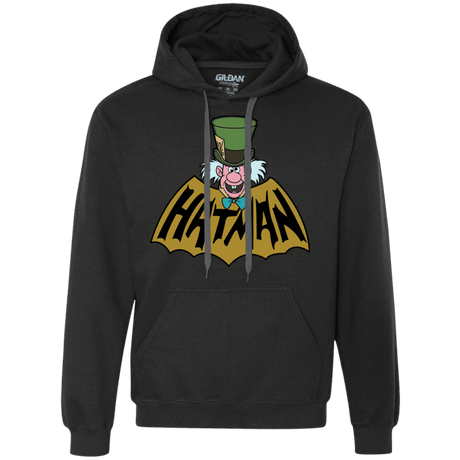 Sweatshirts Black / S Hatman Premium Fleece Hoodie