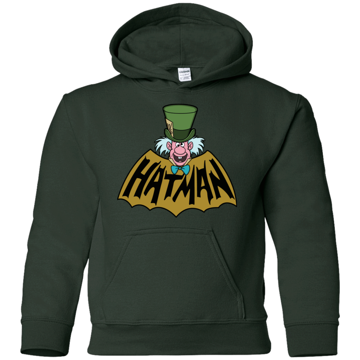 Sweatshirts Forest Green / YS Hatman Youth Hoodie