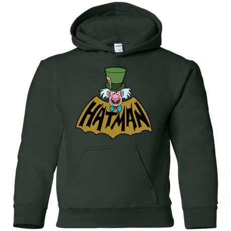 Sweatshirts Forest Green / YS Hatman Youth Hoodie