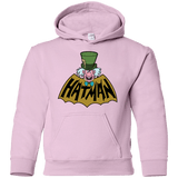 Sweatshirts Light Pink / YS Hatman Youth Hoodie