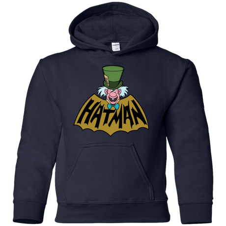 Sweatshirts Navy / YS Hatman Youth Hoodie