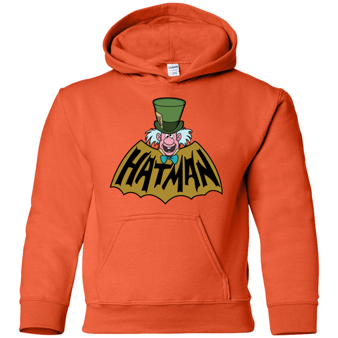 Sweatshirts Orange / YS Hatman Youth Hoodie