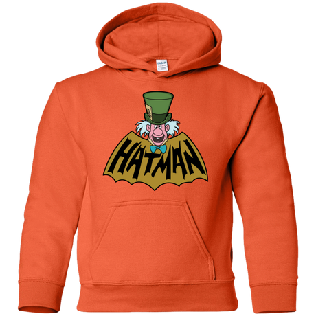 Sweatshirts Orange / YS Hatman Youth Hoodie