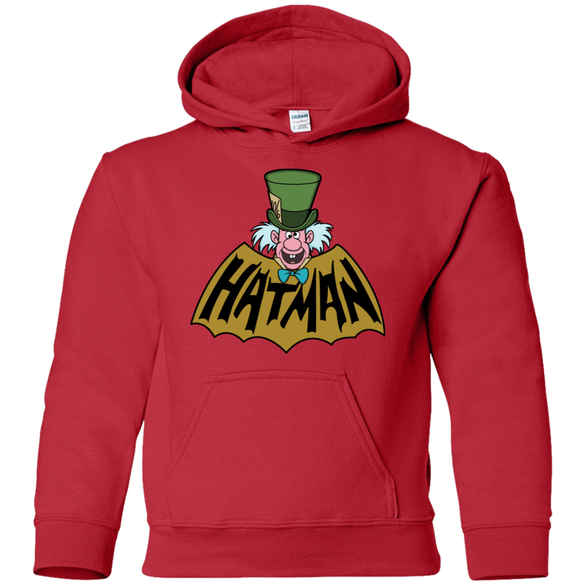 Sweatshirts Red / YS Hatman Youth Hoodie