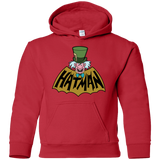 Sweatshirts Red / YS Hatman Youth Hoodie
