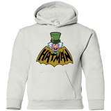 Sweatshirts White / YS Hatman Youth Hoodie