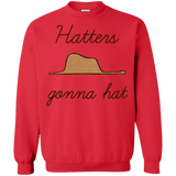 Sweatshirts Red / Small Hatters Gonna Hat Crewneck Sweatshirt