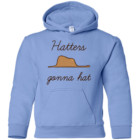 Sweatshirts Carolina Blue / YS Hatters Gonna Hat Youth Hoodie