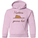 Sweatshirts Light Pink / YS Hatters Gonna Hat Youth Hoodie