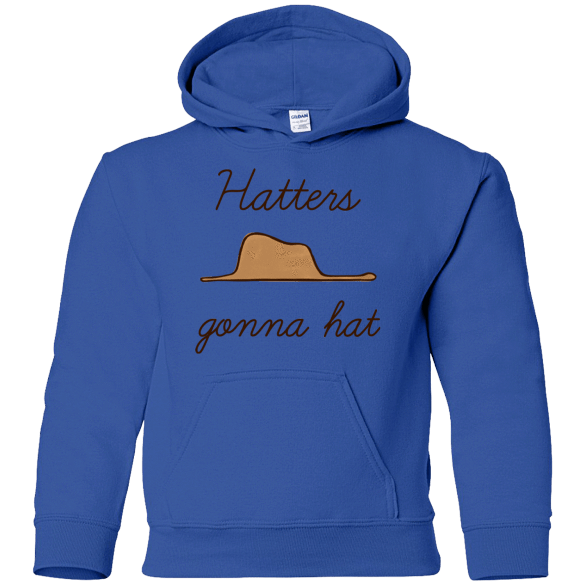 Sweatshirts Royal / YS Hatters Gonna Hat Youth Hoodie