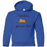 Sweatshirts Royal / YS Hatters Gonna Hat Youth Hoodie