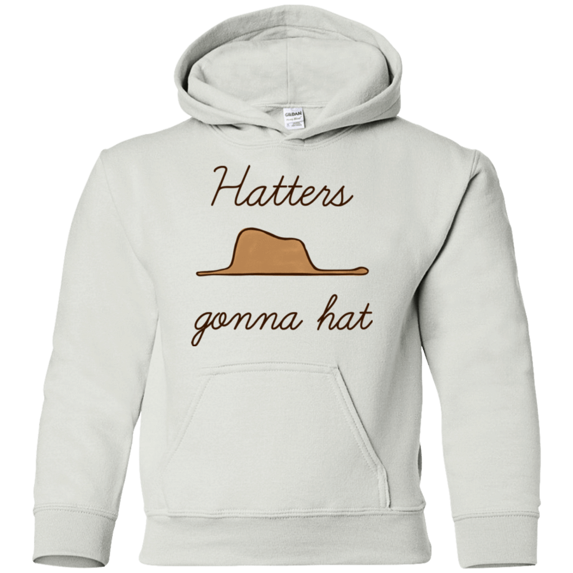 Sweatshirts White / YS Hatters Gonna Hat Youth Hoodie