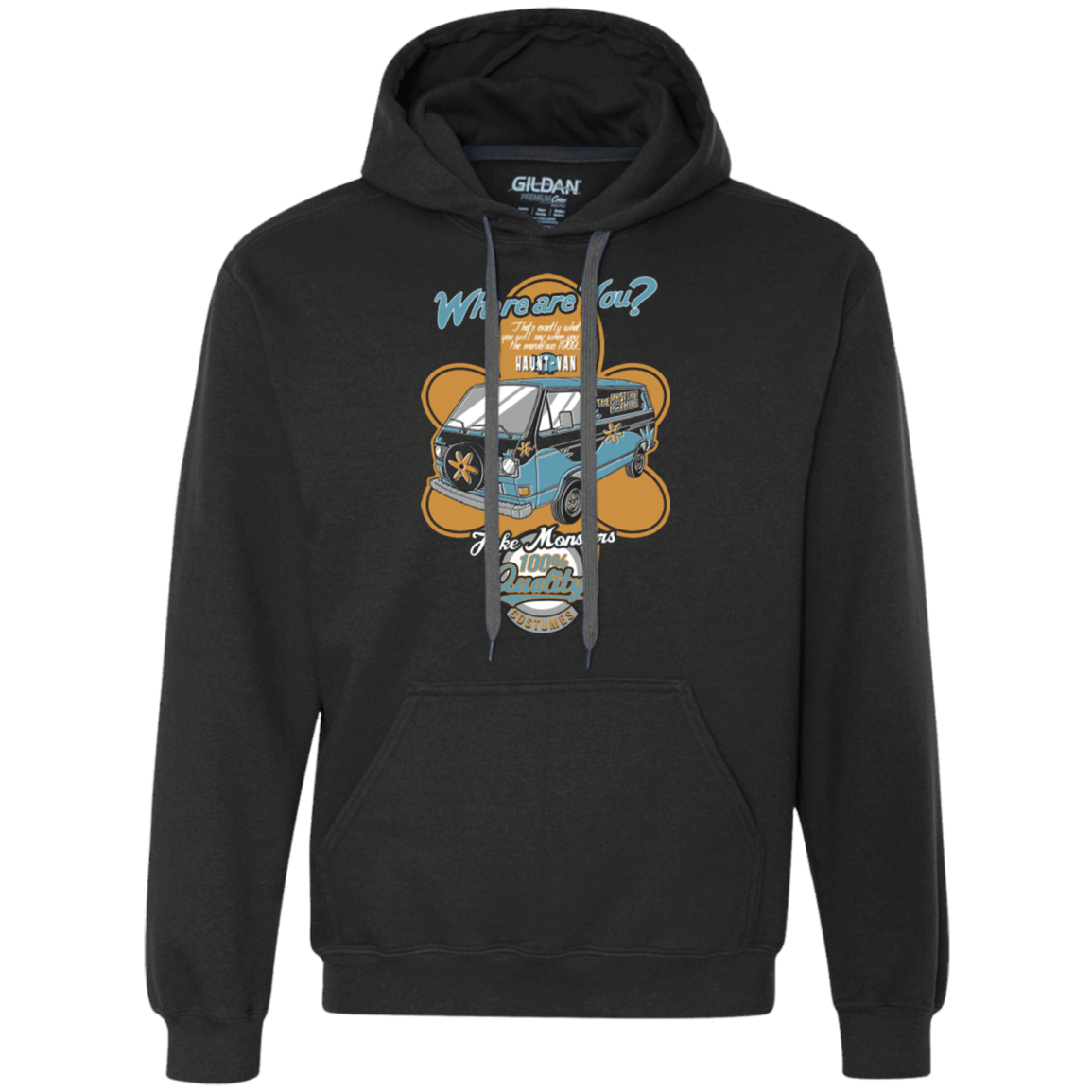 Sweatshirts Black / Small Haunt Van Premium Fleece Hoodie