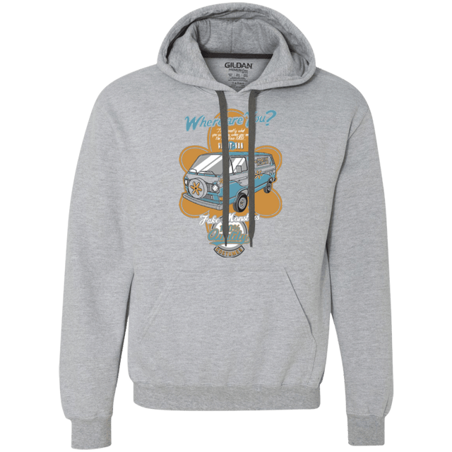 Sweatshirts Sport Grey / Small Haunt Van Premium Fleece Hoodie