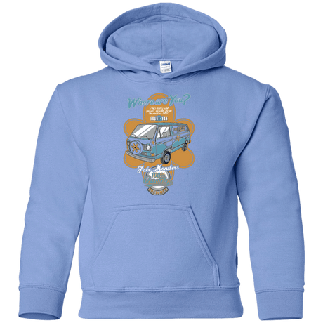 Sweatshirts Carolina Blue / YS Haunt Van Youth Hoodie