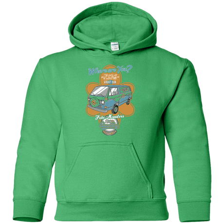 Sweatshirts Irish Green / YS Haunt Van Youth Hoodie