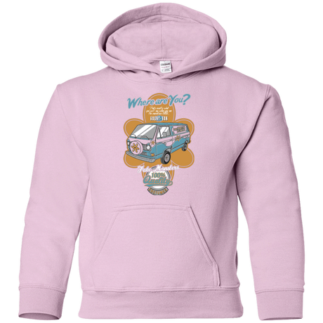 Sweatshirts Light Pink / YS Haunt Van Youth Hoodie