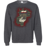 Sweatshirts Dark Heather / Small Haunted House Crewneck Sweatshirt