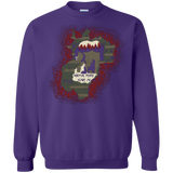 Sweatshirts Purple / Small Haunted House Crewneck Sweatshirt