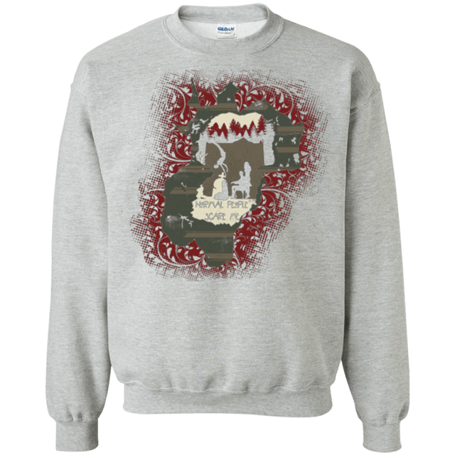 Sweatshirts Sport Grey / Small Haunted House Crewneck Sweatshirt